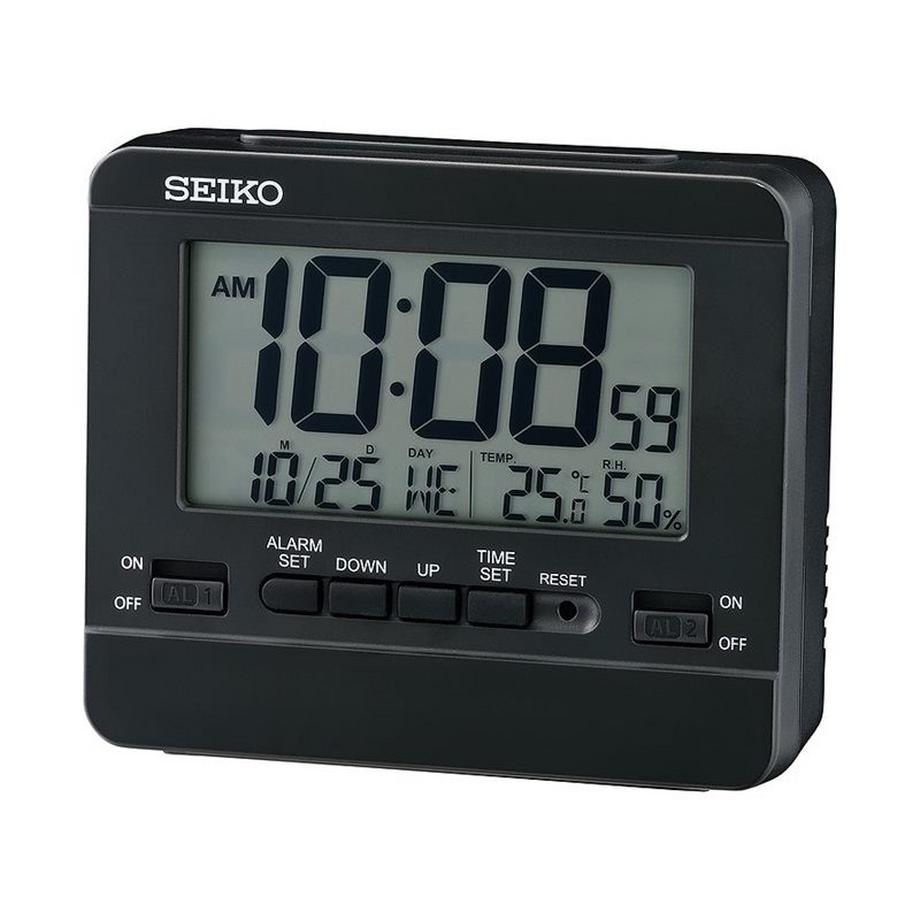 Seiko  QHL086K LCD-Wecker 