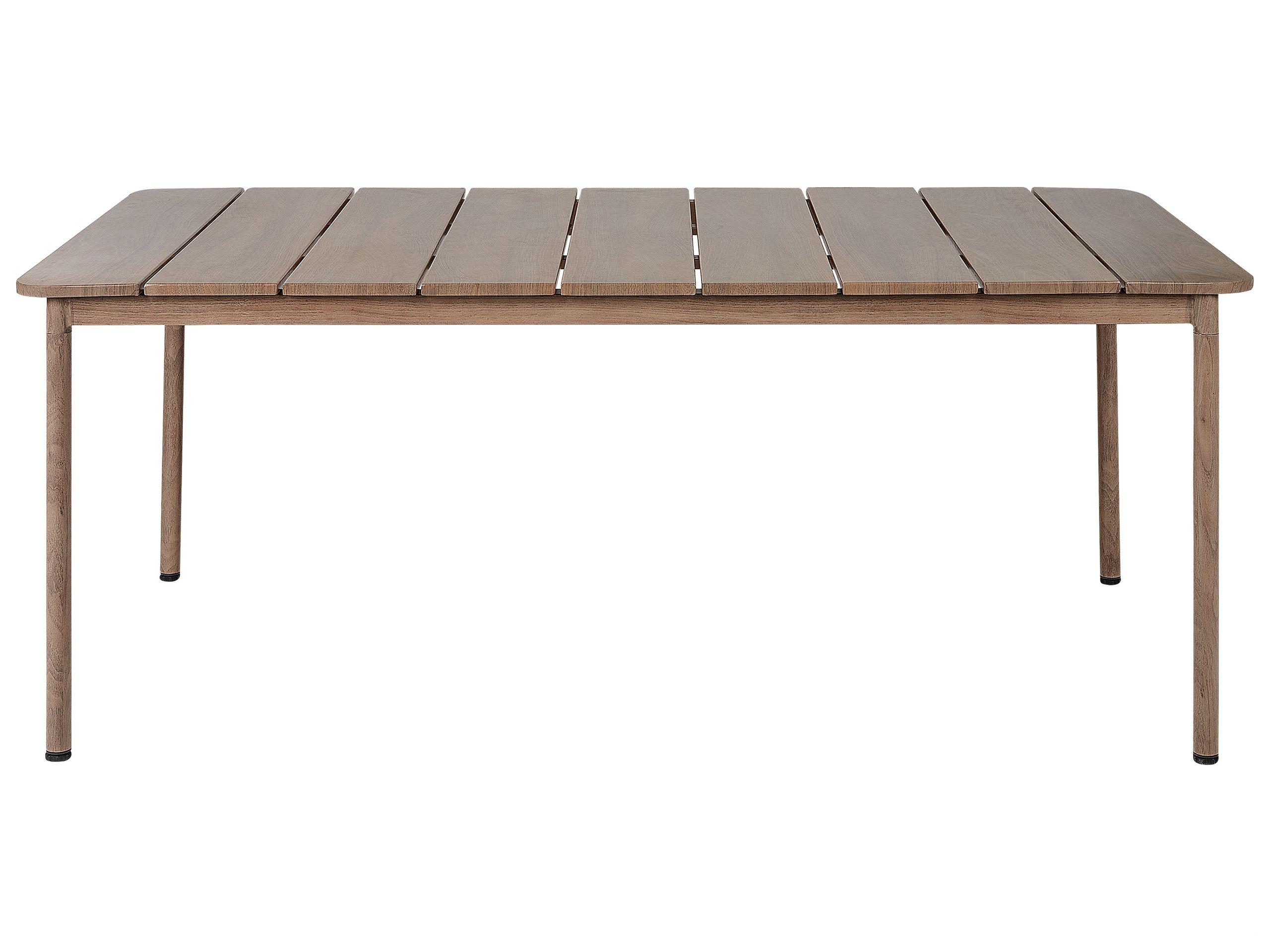 Beliani Table de jardin en Aluminium Moderne FLAVIA  