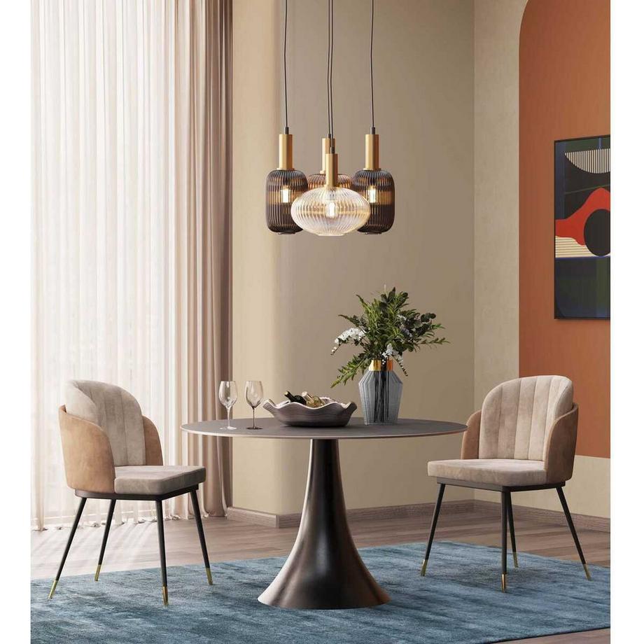 KARE Design Hängeleuchte Lobby Quattro rund 50  