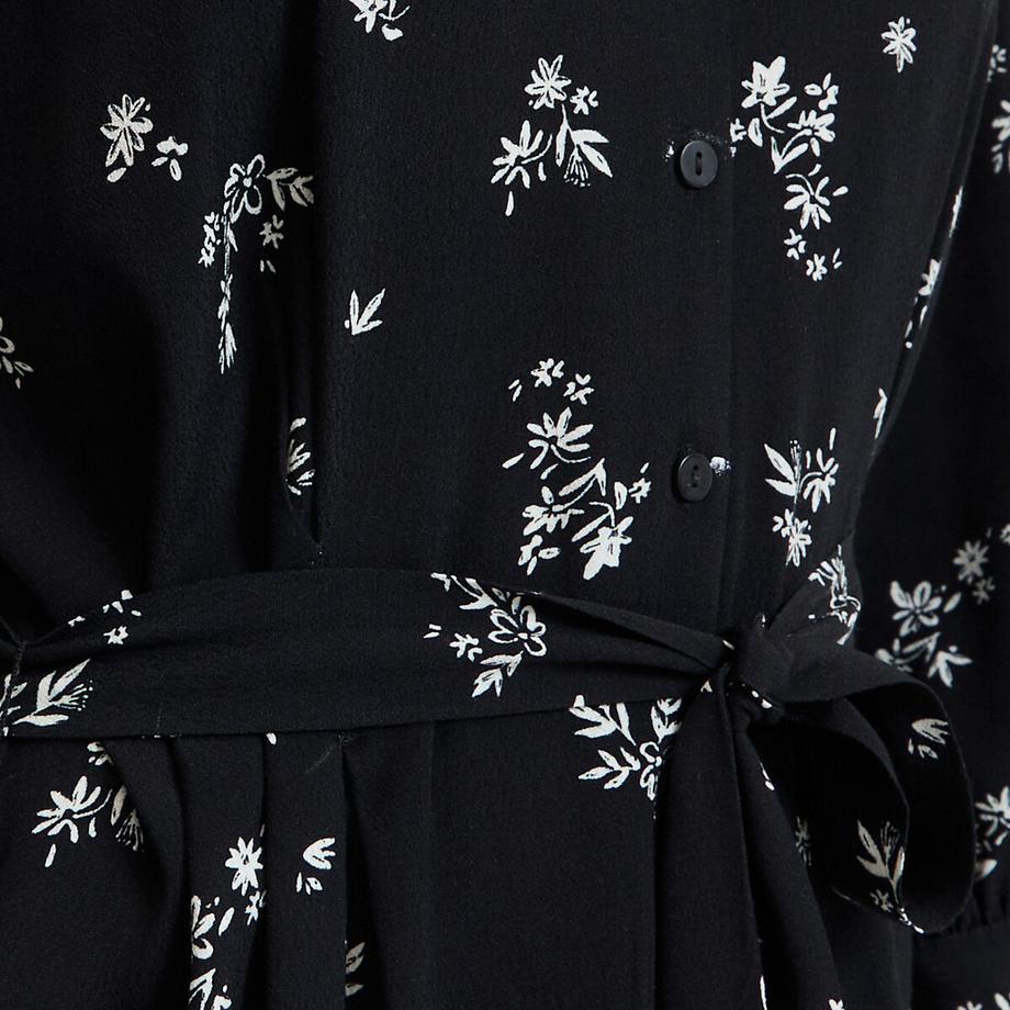 La Redoute Collections Ausgestelltes Blumenprint Maxikleid  