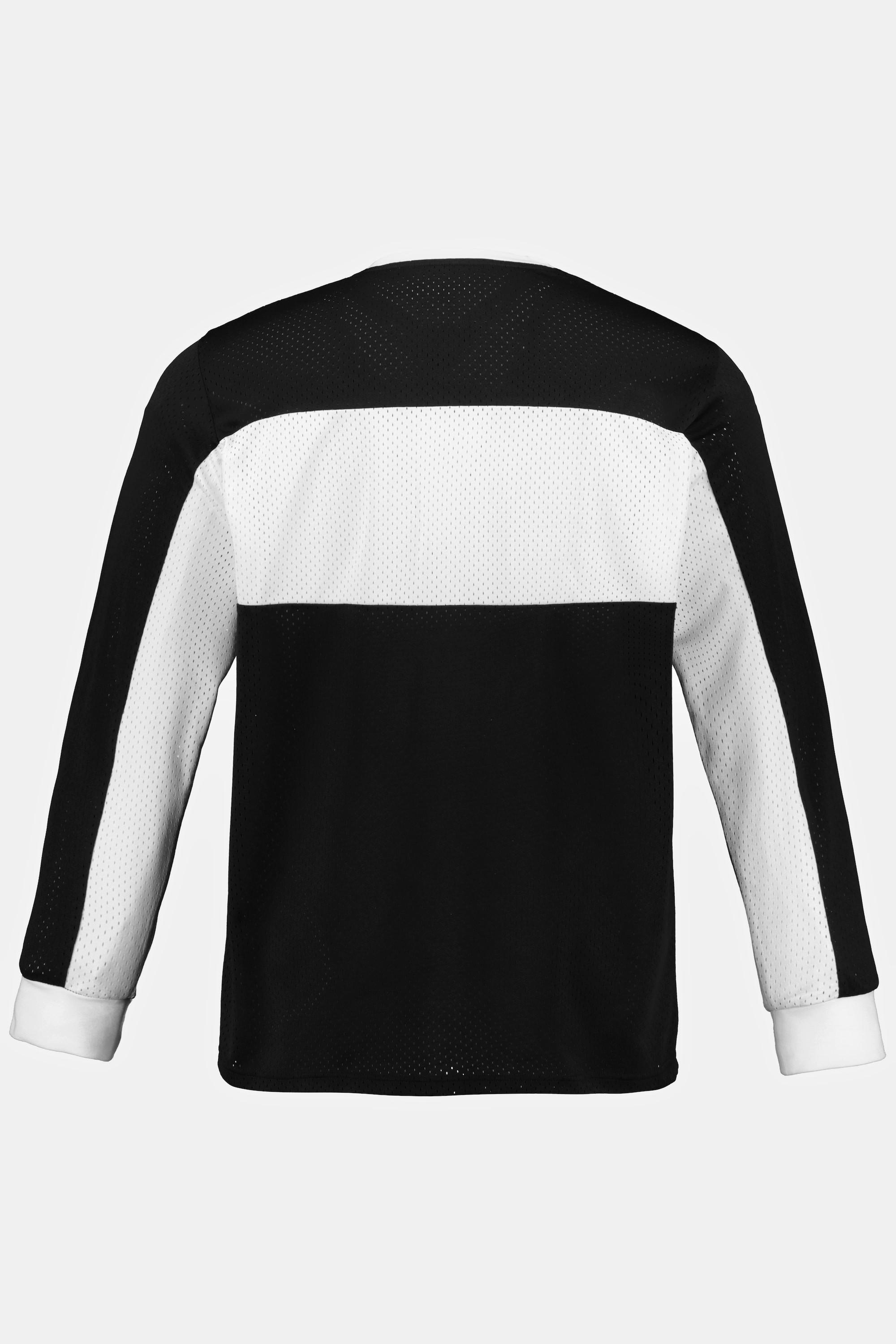 JP1880  Langarmshirt, Trikot Jersey, Rippbündchen 