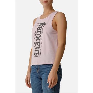 Top Basic Tank Top With Front Logo