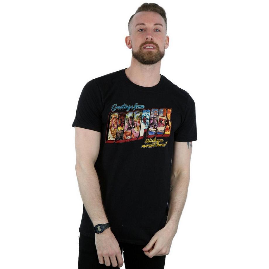MARVEL Deadpool Greetings T-Shirt  