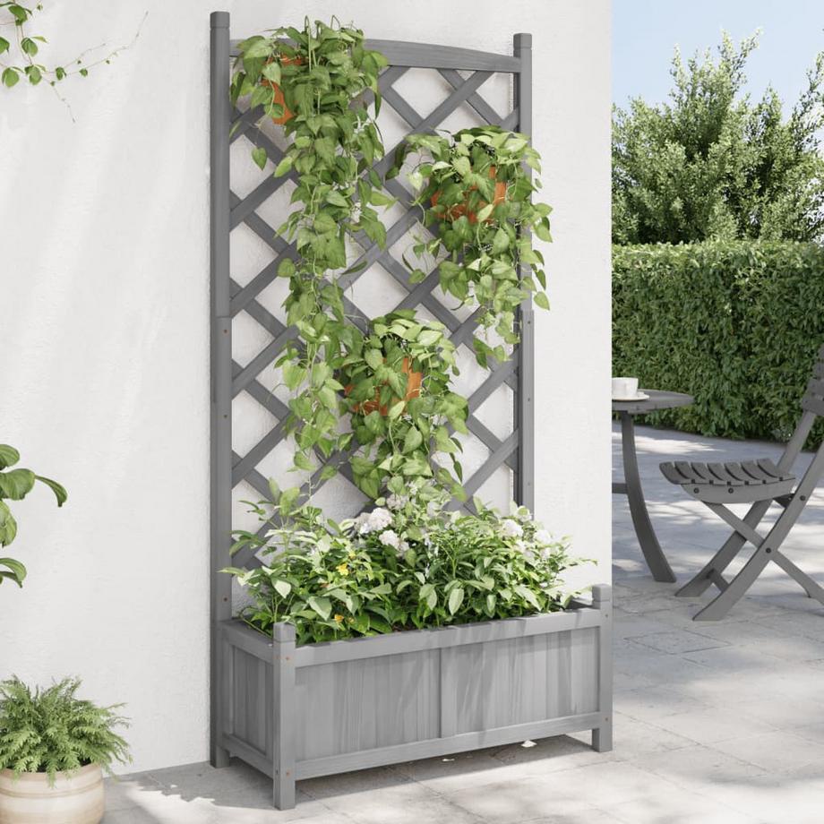 VidaXL Jardinière bois  