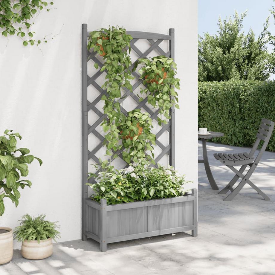 VidaXL Jardinière bois  
