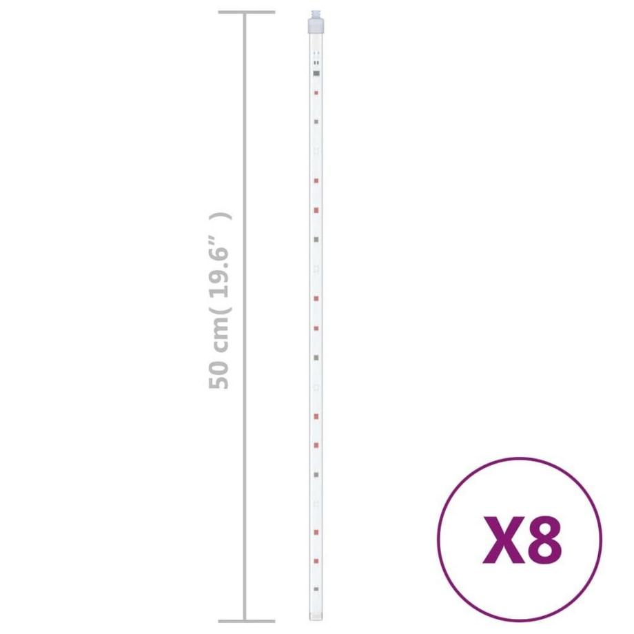 VidaXL Meteor licht plastik  