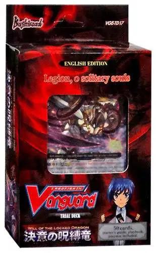 Bushiroad  Cardfight Vanguard Trading Card Game Will of the Locked Dragon Trial Deck VGE-TD17 