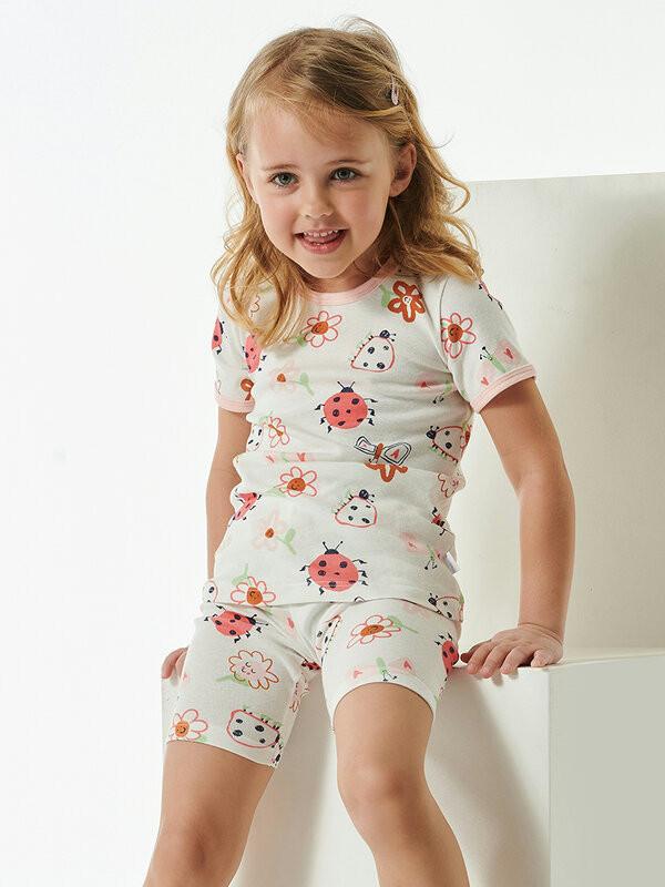 Schiesser  Girls Pyjama Marienkäfer 