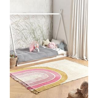 Beliani Tapis en Coton Boho TATARLI  