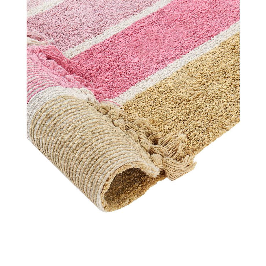 Beliani Kinderteppich aus Baumwolle  TATARLI  