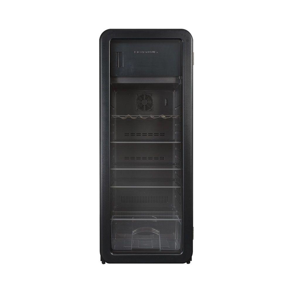 Kibernetik Réfrigérateur à boissons rétro RKS256 noir  