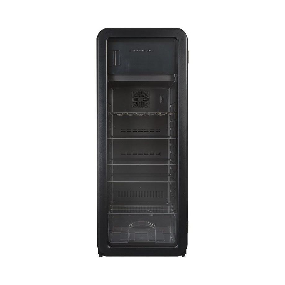 Kibernetik Retro Getränkekühlschrank RKS256 schwarz  
