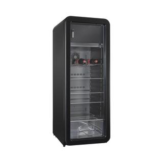 Kibernetik Réfrigérateur à boissons rétro RKS256 noir  