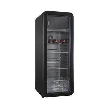 Retro Getränkekühlschrank RKS256 schwarz