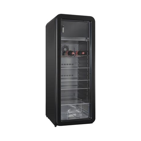 Kibernetik Réfrigérateur à boissons rétro RKS256 noir  
