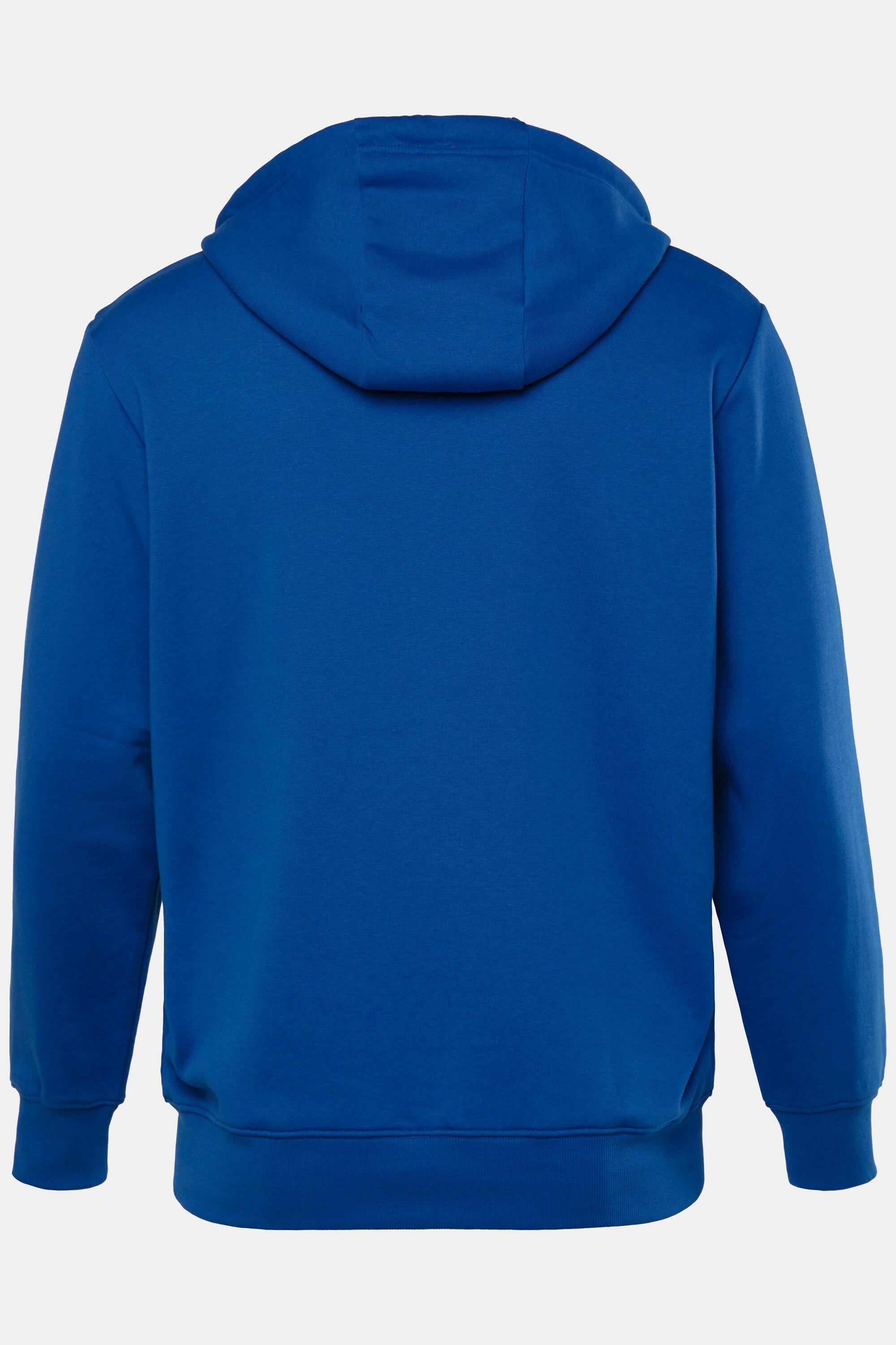 JP1880 Hoodiejacke mit Reissverschluss und Kängurutasche  