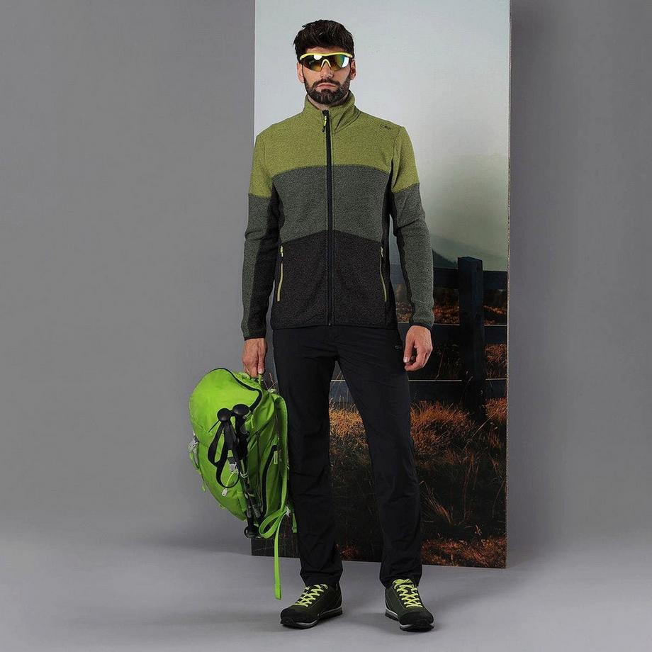 CMP Knit Tech Jacquard Fleecejacke  