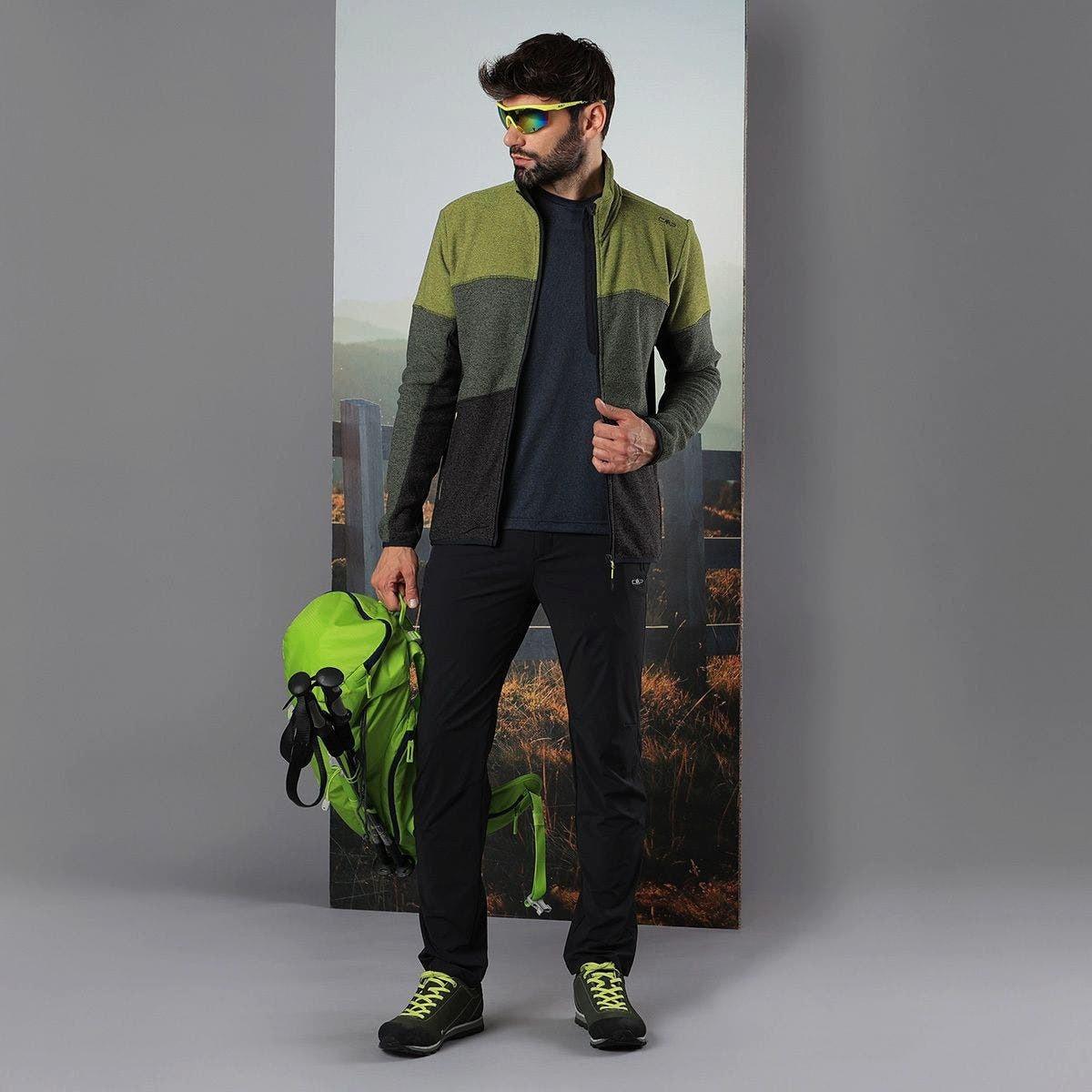 CMP Knit Tech Jacquard Fleecejacke  