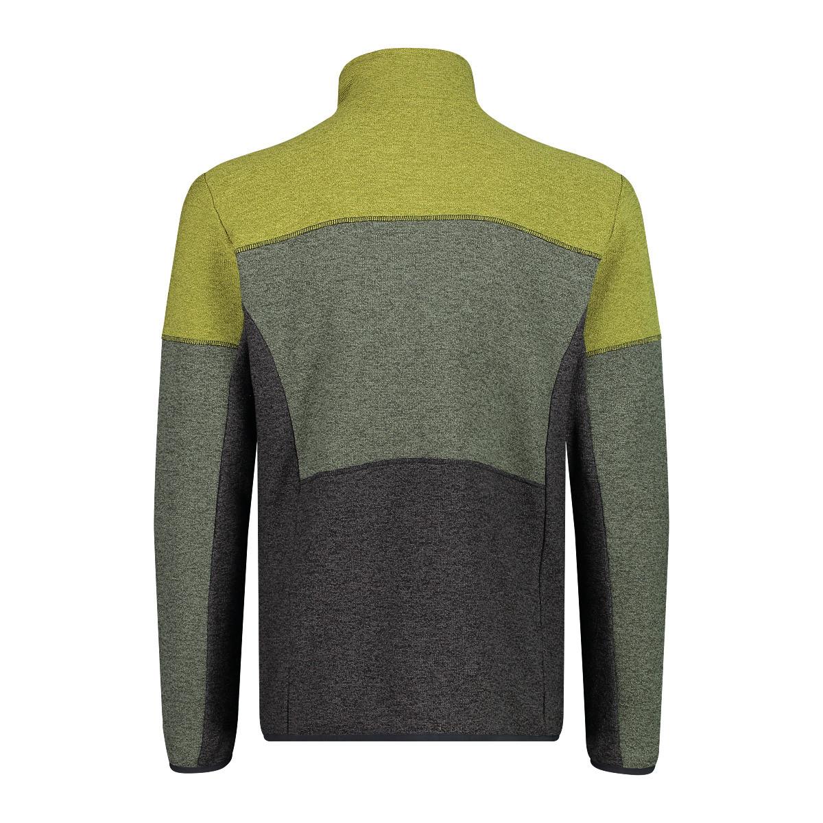 CMP Knit Tech Jacquard Fleecejacke  