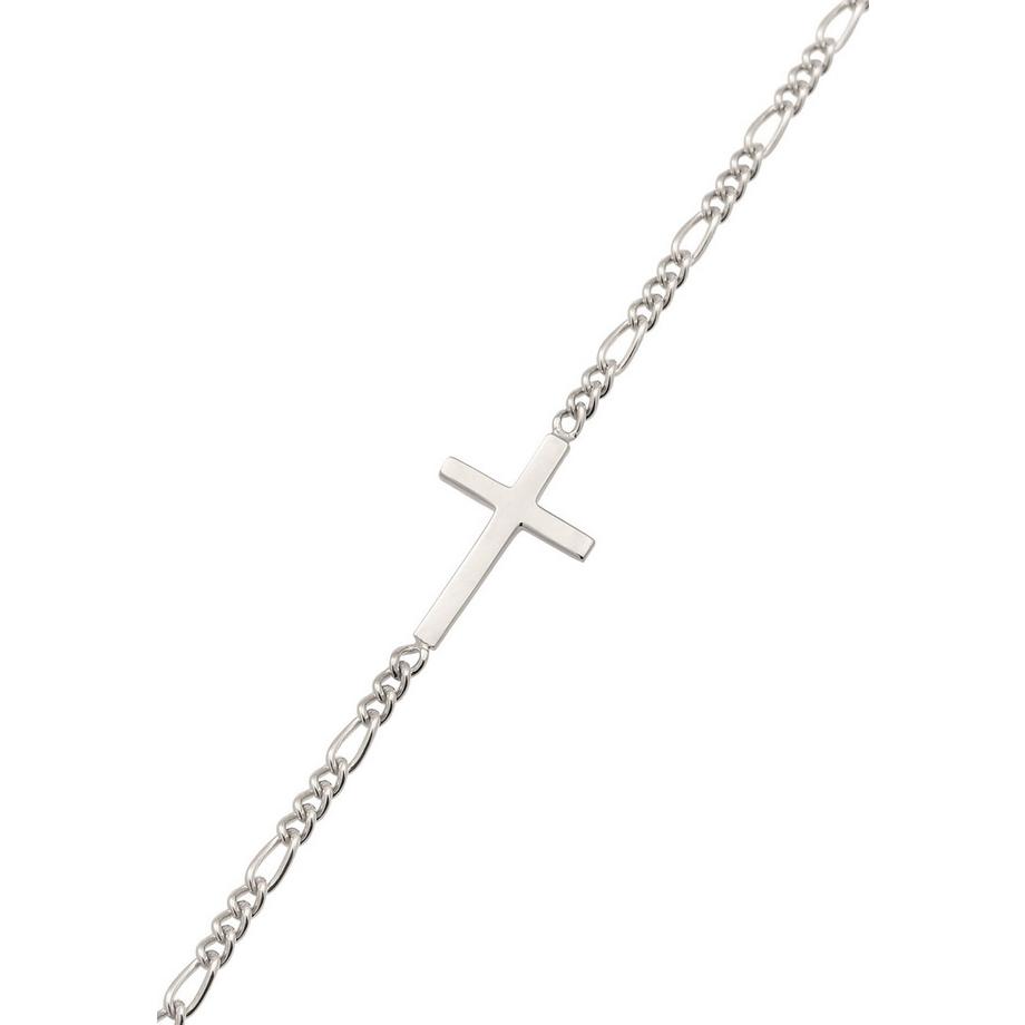 Kuzzoi  Armband Armband Silber Kreuz 925 Sterling Silver 