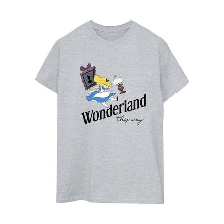 Disney  Tshirt ALICE IN WONDERLAND THIS WAY 