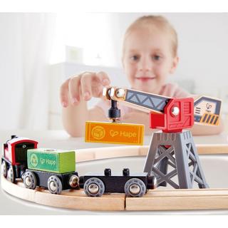 Hape  Eisenbahn Frachtlieferung Eisenbahn-Kreis 