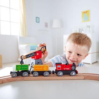 Hape  Eisenbahn Frachtlieferung Eisenbahn-Kreis 