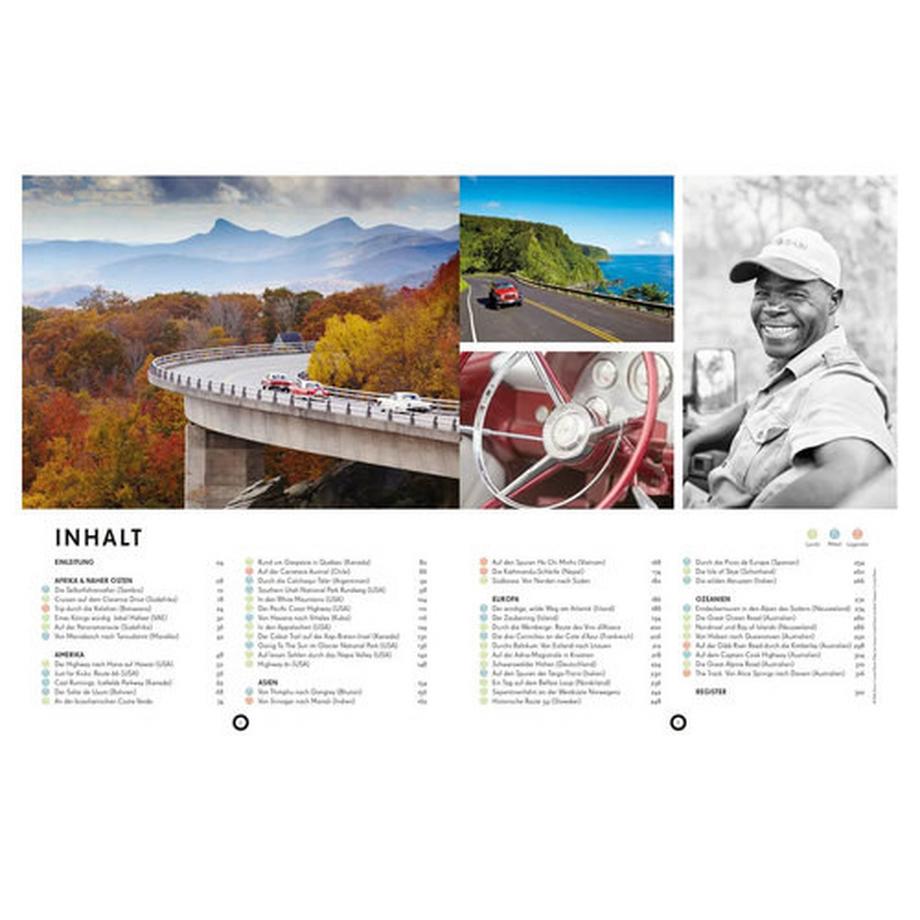   Lonely Legendäre Roadtrips - Bildband 