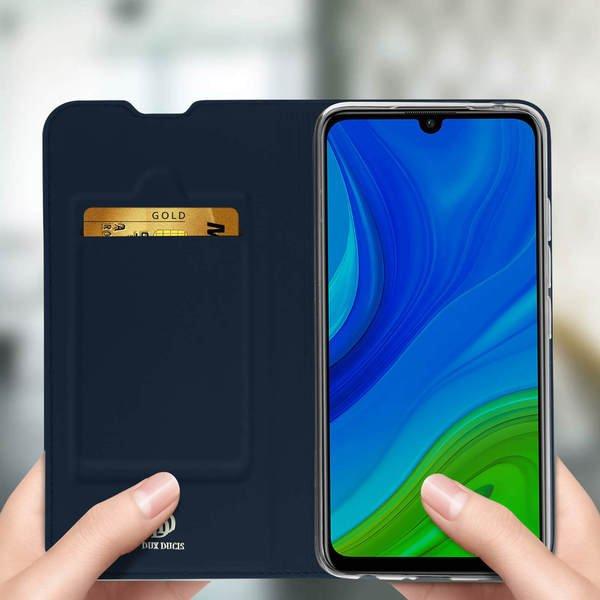 DuxDucis  Étui Huawei P smart 2020 satiné Bleu 