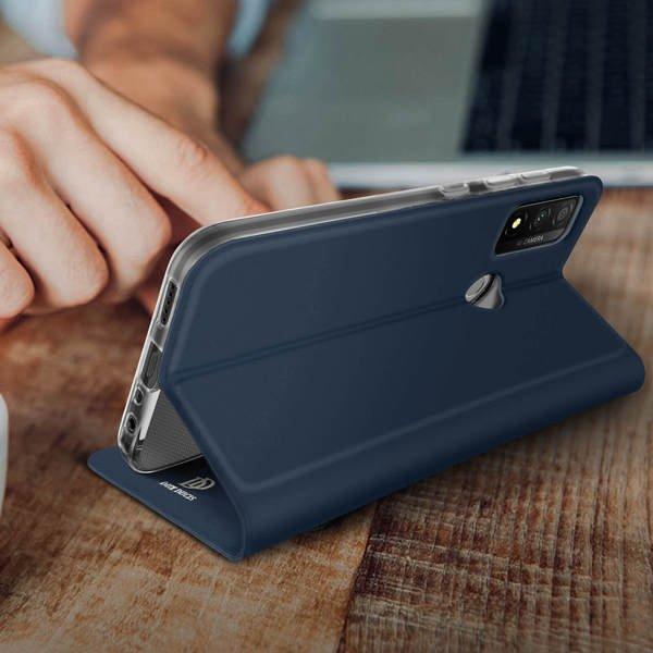 DuxDucis  Étui Huawei P smart 2020 satiné Bleu 