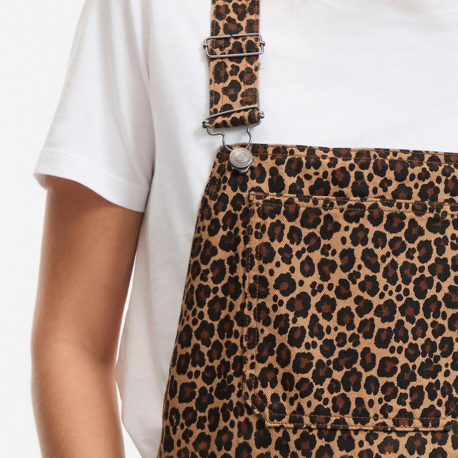 La Redoute Collections Leoprint Latzhose  