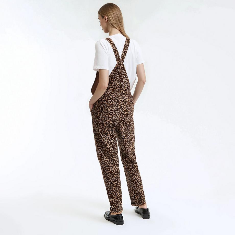 La Redoute Collections Leoprint Latzhose  