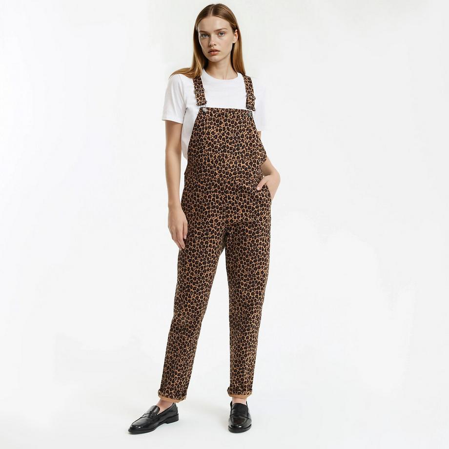 La Redoute Collections Leoprint Latzhose  