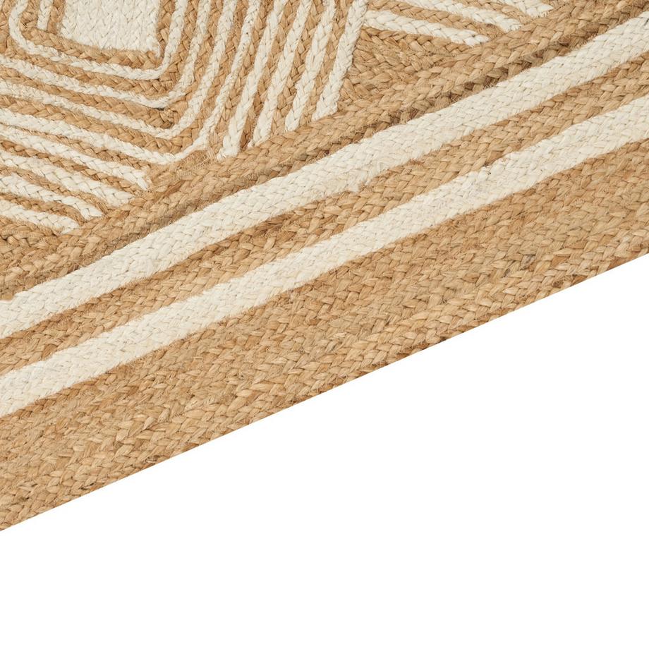 Beliani Tapis en Jute Boho MENGEN  