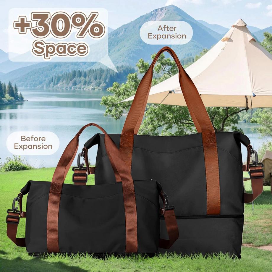 Only-bags.store Reisetasche Handgepäcktasche.Schwimmtasche Wasserdichte Reisetasche  
