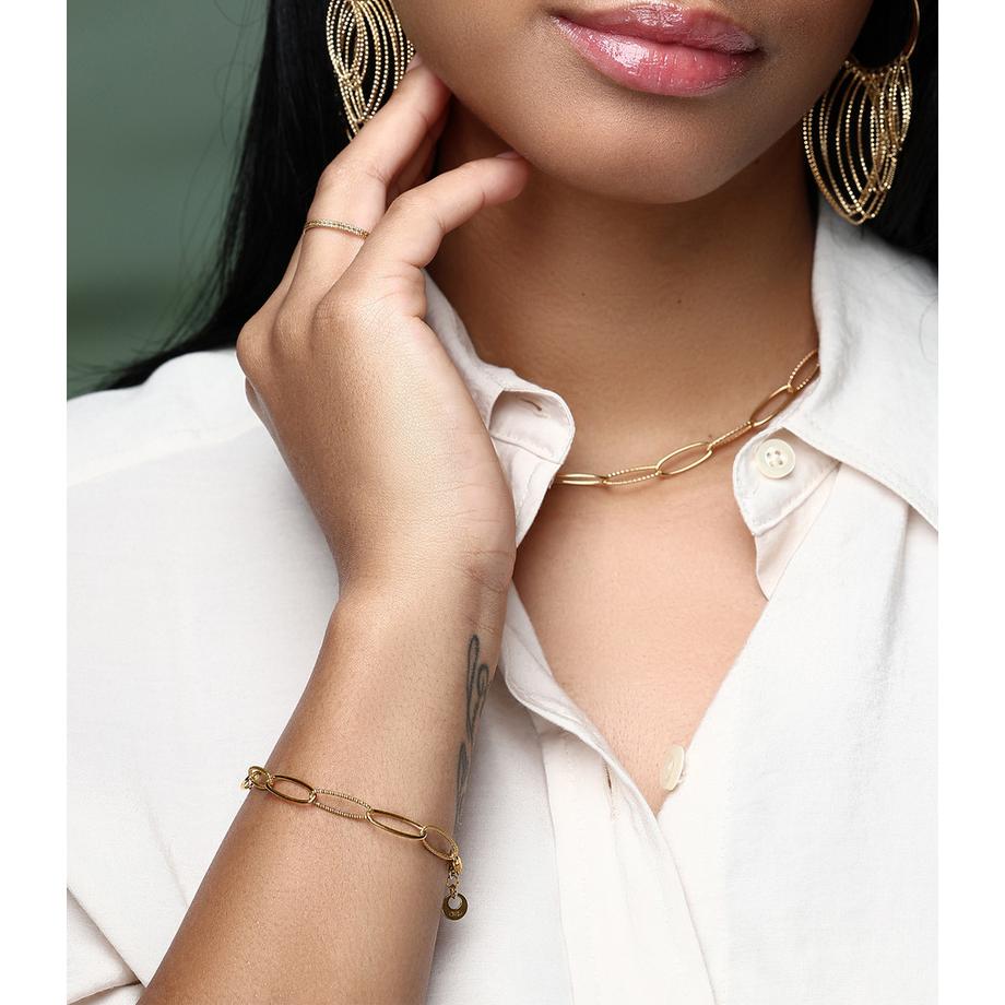 PHANTASYA  Bracelet Palazzo 2194 plaqué or 