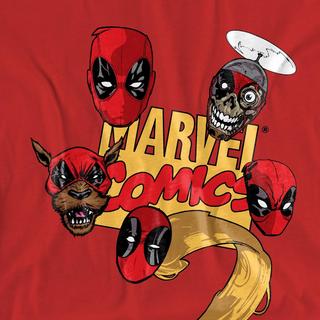 Deadpool Imprimé Graphique Regular Fit T-Shirt  