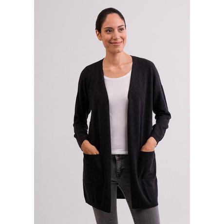 CASH-MERE.CH Kaschmir Long Cardigan  