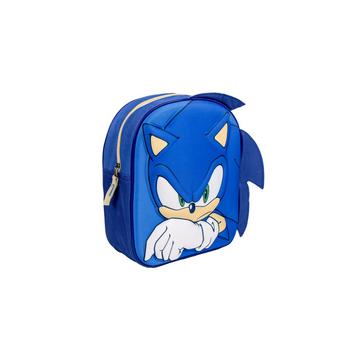 Sonic the Hedgehog Rucksack für  - strapazierfähiger Schulranzen mit 3D-Design, perfektes Geschenk für Fans