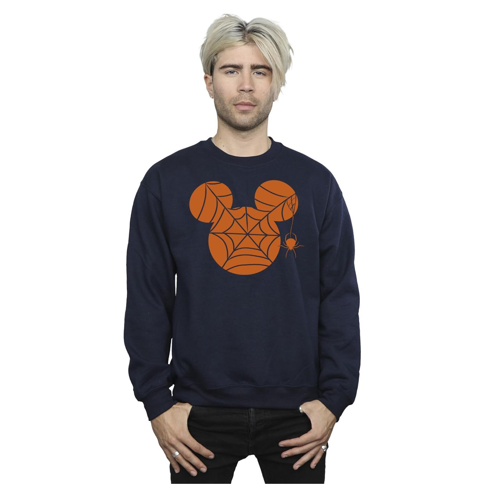 MICKEY MOUSE Halloween Ragnatela Felpa  
