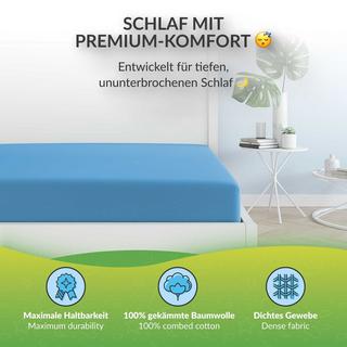 etérea Himmlische Qualität Boxspring extra Jersey Spannbettlaken  