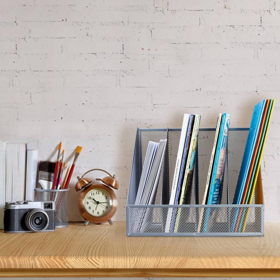 B2X Raccoglitore per riviste a 4 scomparti  