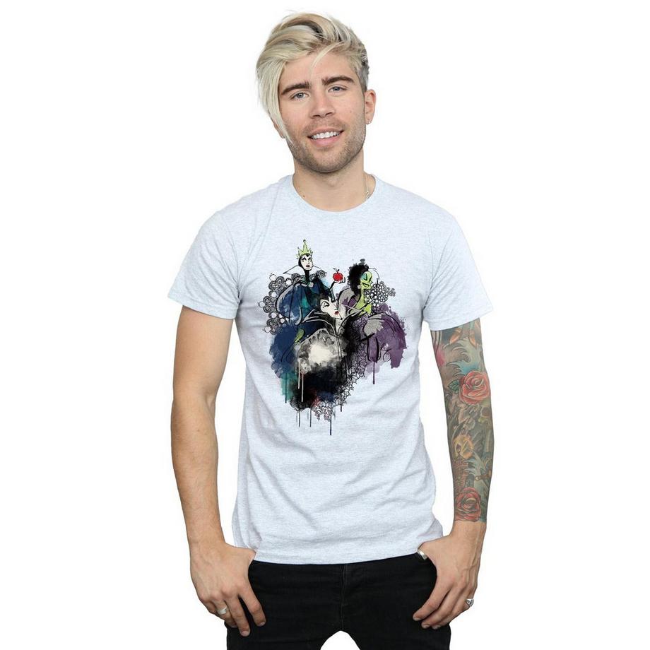 Disney Villains Watercolor T-Shirt  
