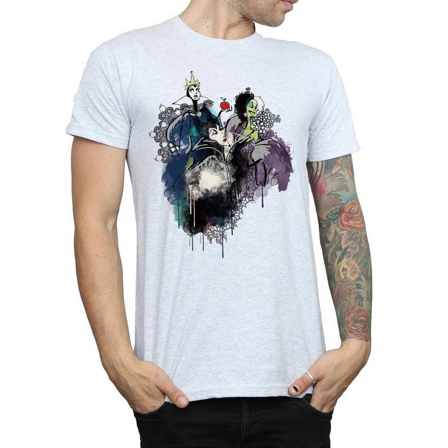 Disney Villains Watercolor T-Shirt  