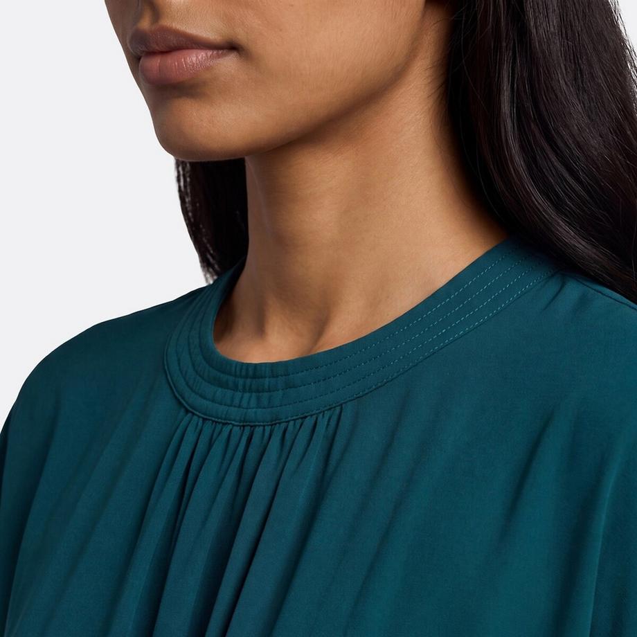 La Redoute Collections Robe longue évasée taille smockée  
