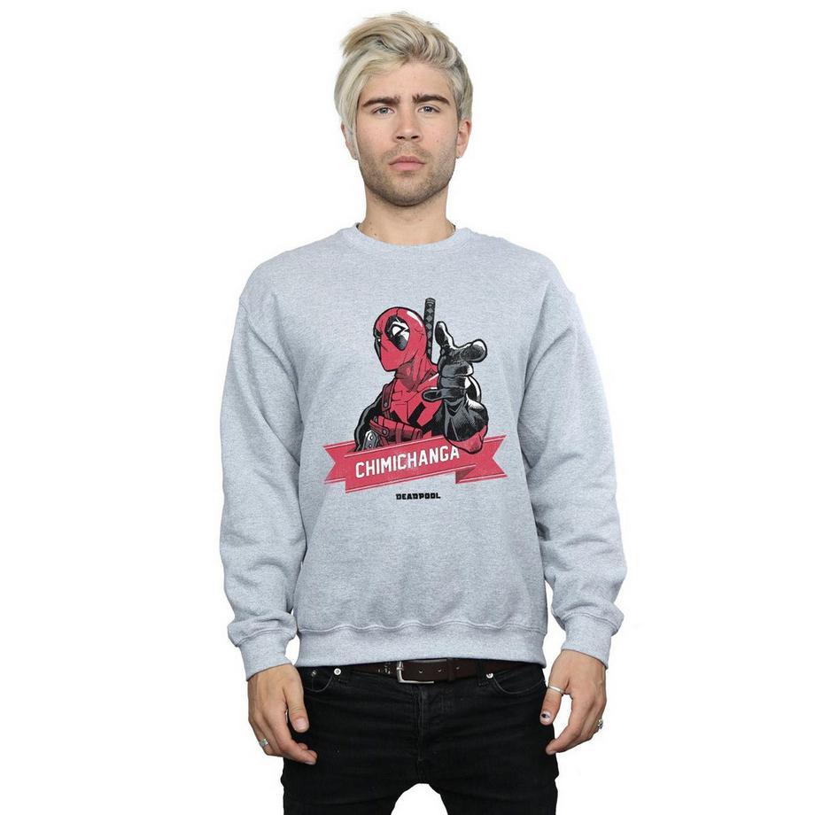 MARVEL Chimichanga Finger Sweatshirt  