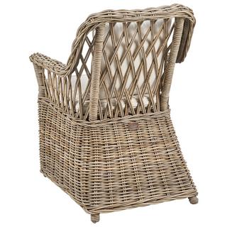 Beliani  Gartensessel 2er Set aus Rattan Klassisch MAROS II 