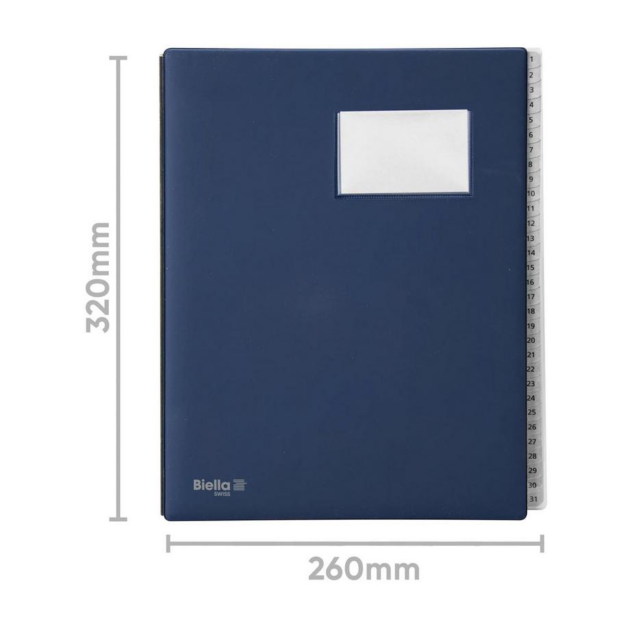 Biella Pult- und Ordnungsmappe Pronto A4 1-31  