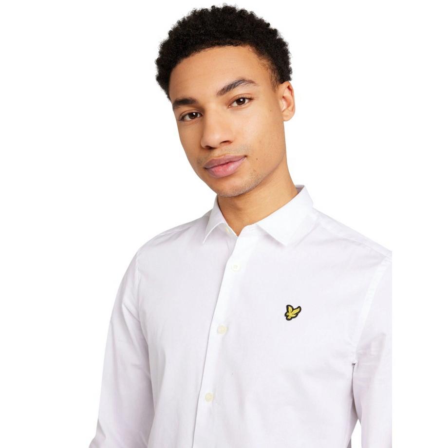 LYLE & SCOTT Camicia a Maniche Lunghe con Collo Button Down  