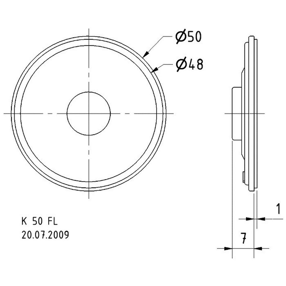 Visaton  Visaton VS-K50FL-8 